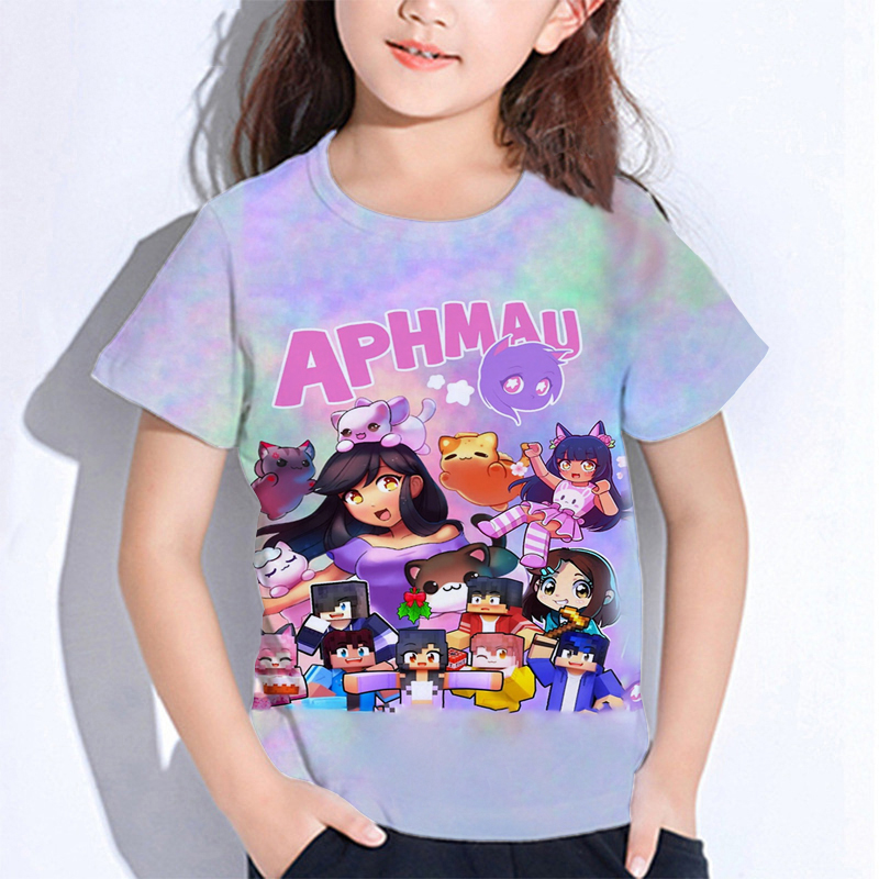 Baby Clothing Dividers - Aphmau Meows kot T-shirty z motywem