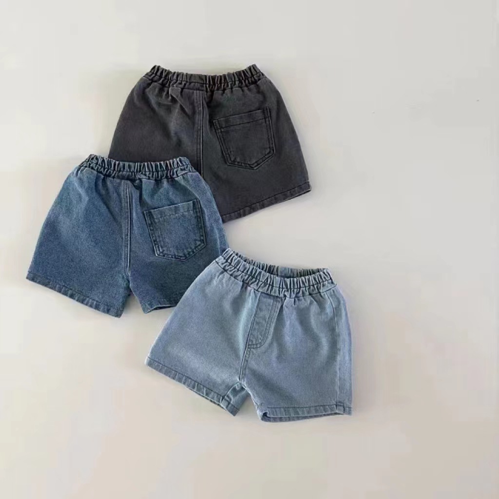 Baby Clothing Dividers - Letnie nowe spodenki jeansowe jednakowi chłopcy