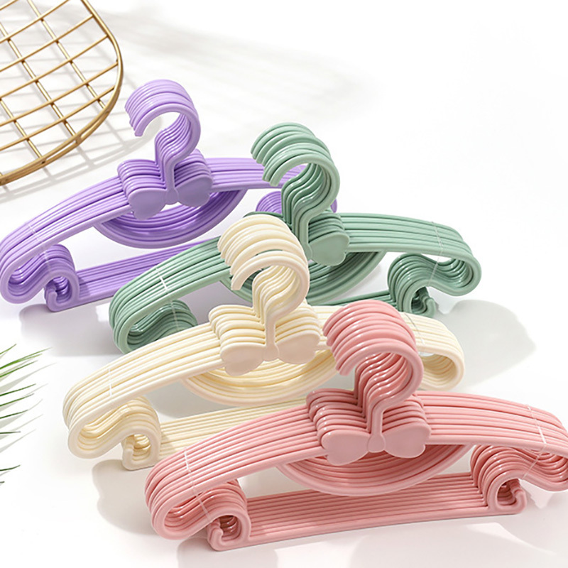 Baby Clothing Hangers - 10 sztuk wieszaków dziecięcych, przenośne plastikowe