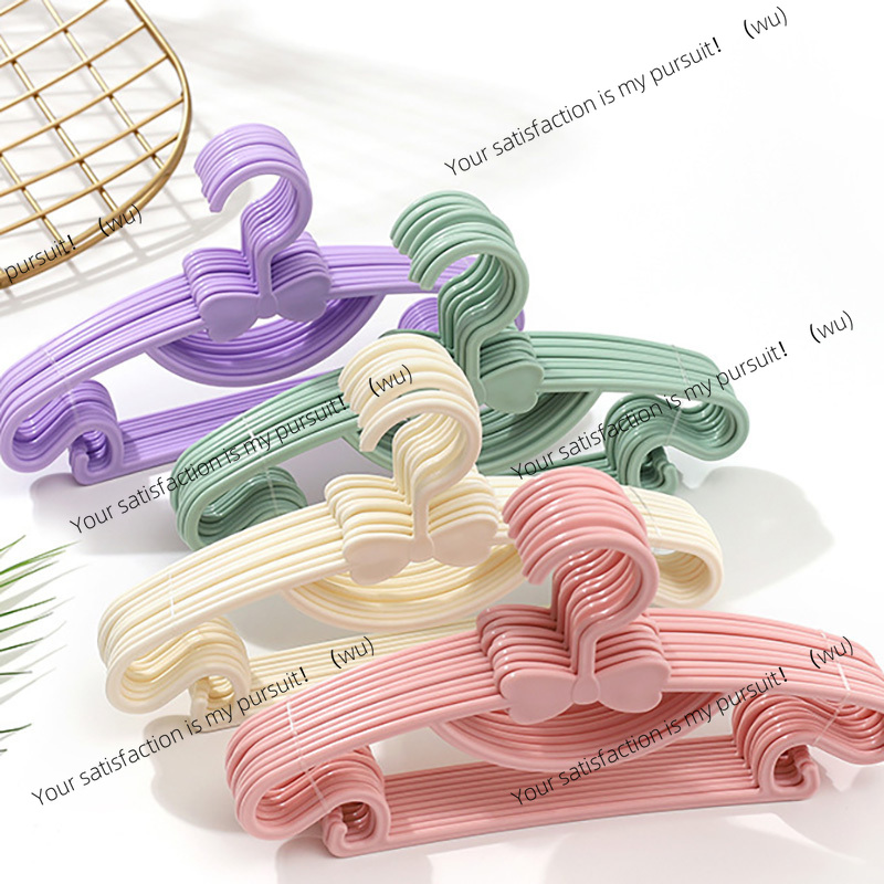Baby Clothing Hangers - 10 sztuk wieszaków dziecięcych, przenośne plastikowe