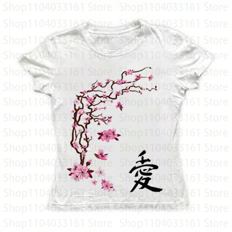 Baby Y2K Clothing - Koszulki Y2K, T-shirty, Gotyckie koszulki damskie,