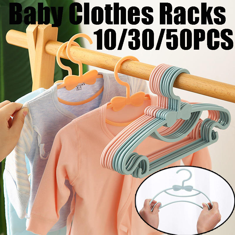 Baby Clothing Hangers - Stojaki na ubranka dla niemowląt, plastikowe