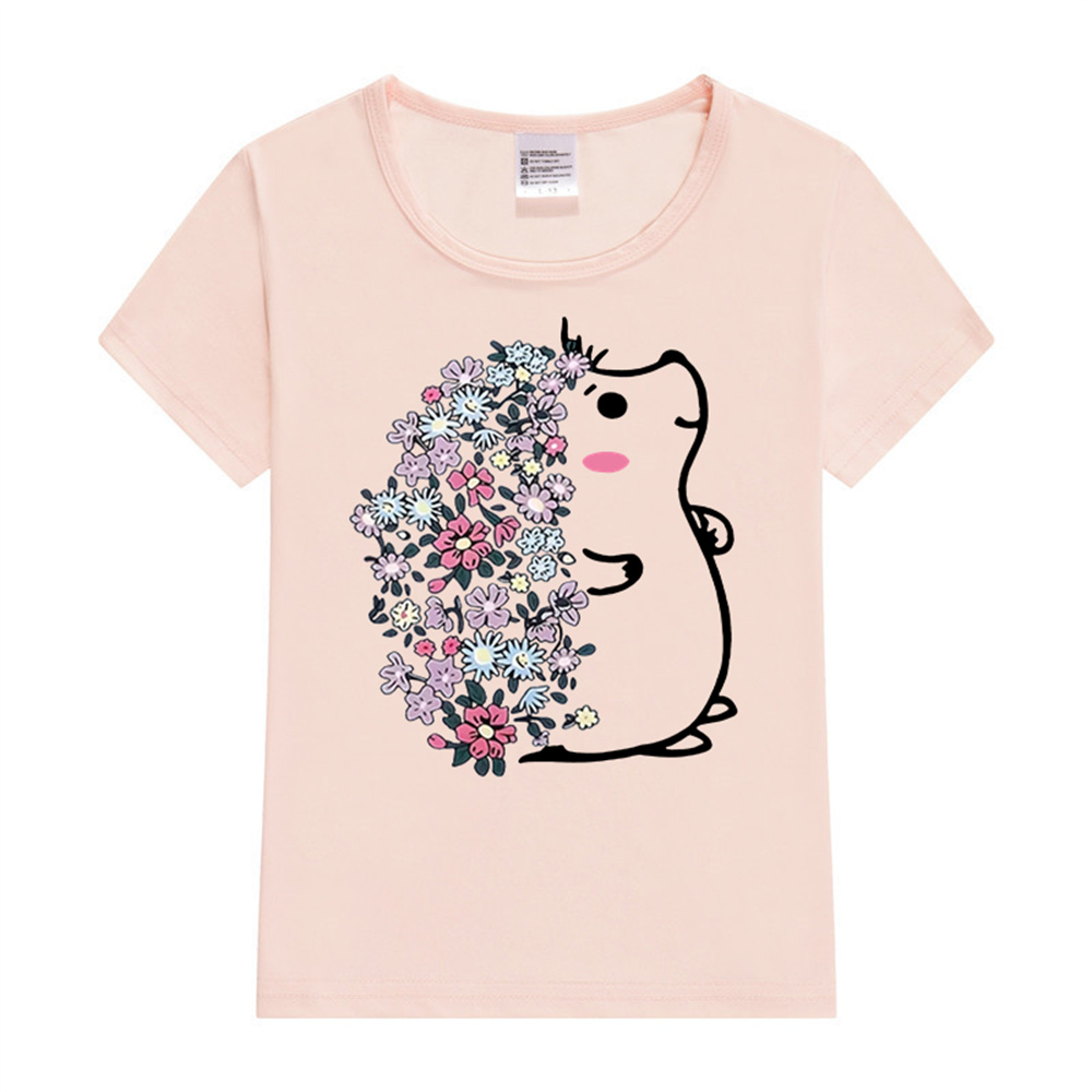 Baby Y2K Clothing - Śliczny jeż Tshirt dla dzieci Anime