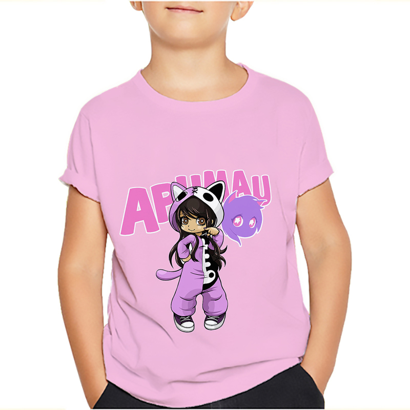 Aphmau Meows kot T-shirty z mo – Baby Clothing Dividers recenzja i cena