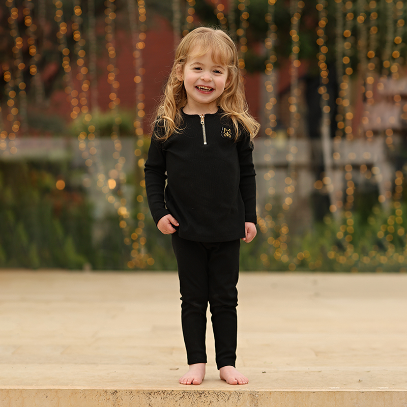 Letnie czarne prążkowane ubran – Baby Clothing In Summer recenzja i cena