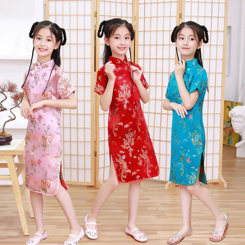 Letnie dziecięce cheongsam dla – Baby Clothing In Summer recenzja i cena