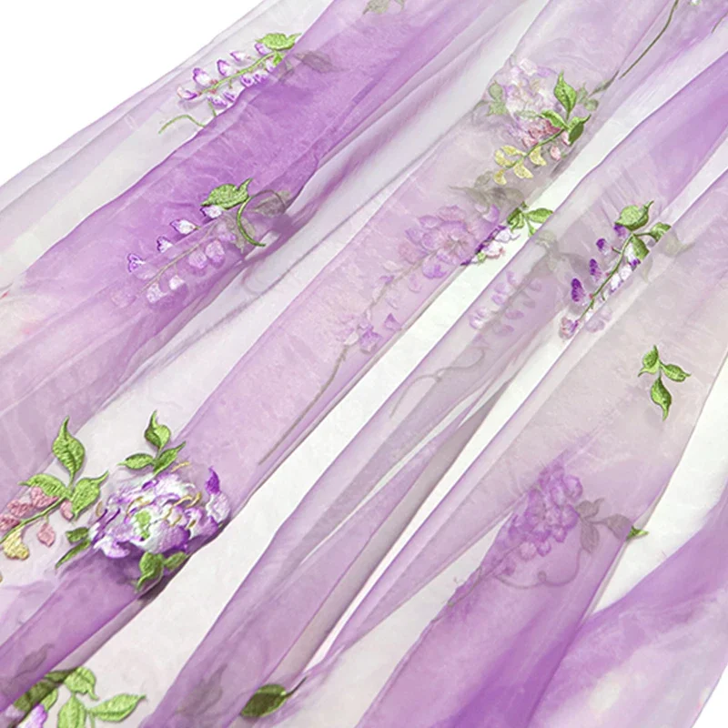 Wisteria tkanina haftowana DIY – Baby Clothing In Summer recenzja i cena