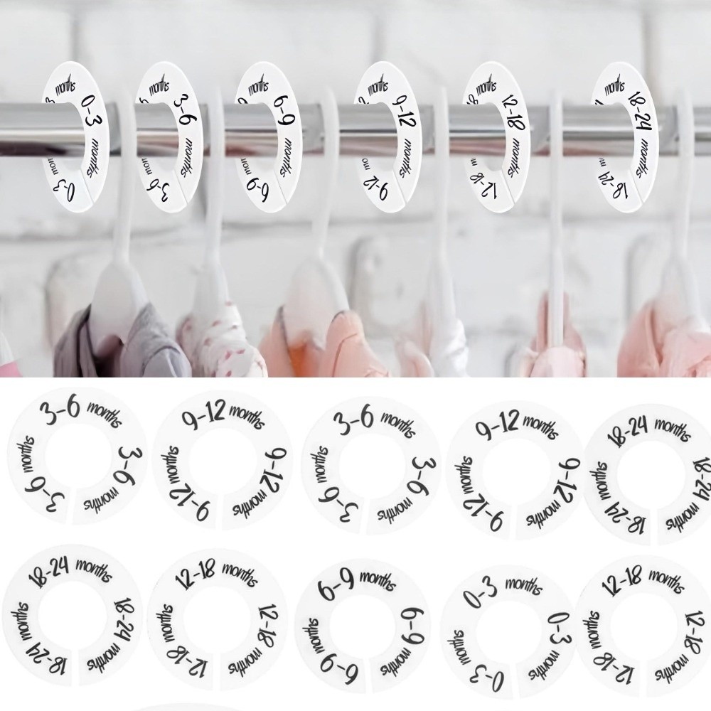 68/9 szt. Organizery do ubrań  – Baby Clothing Hangers recenzja i cena