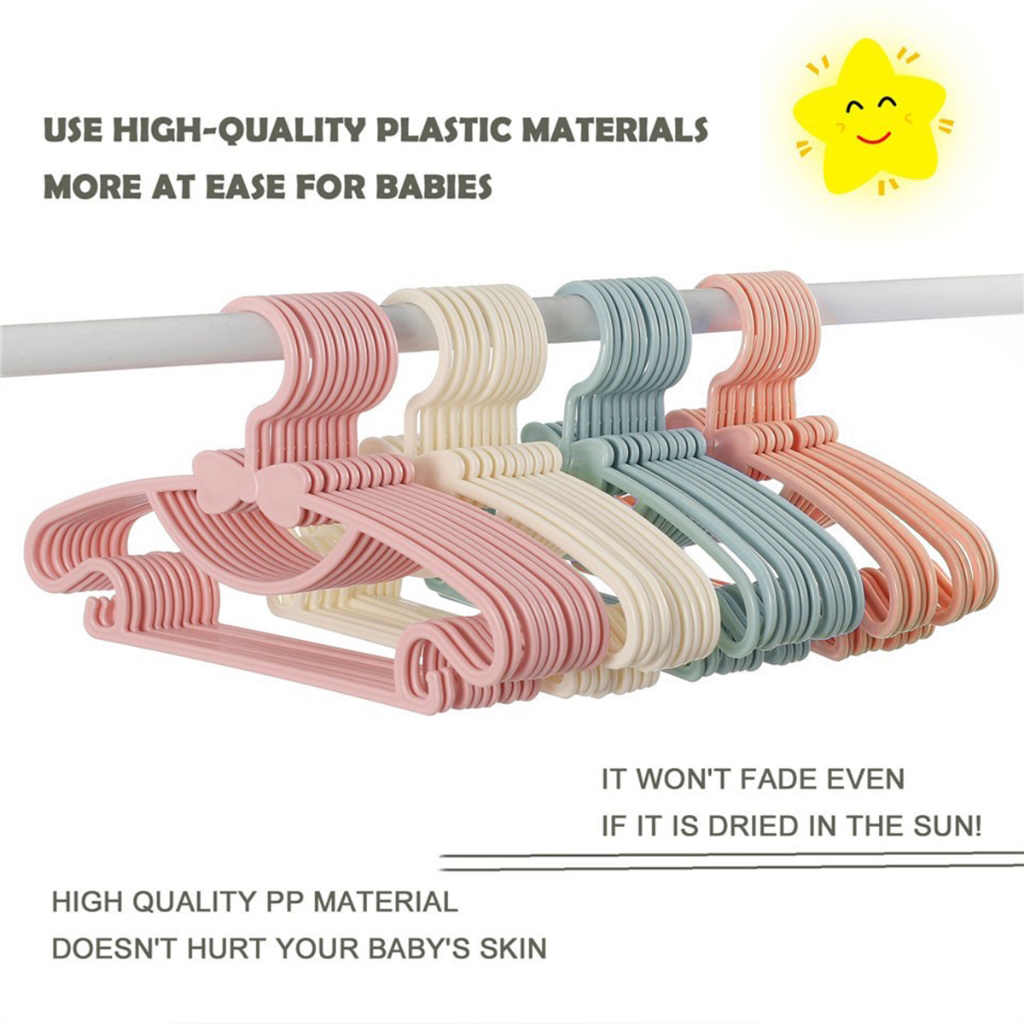 12-częściowy zestaw wieszaków  – Baby Clothing Hangers recenzja i cena