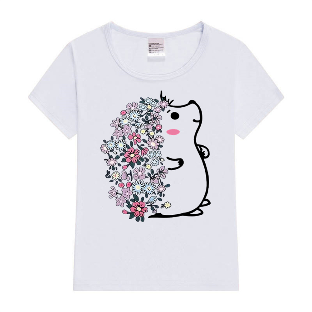 Śliczny jeż Tshirt dla dzieci  – Baby Y2K Clothing recenzja i cena